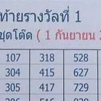 เลขท้ายรางวัลที่ 1
